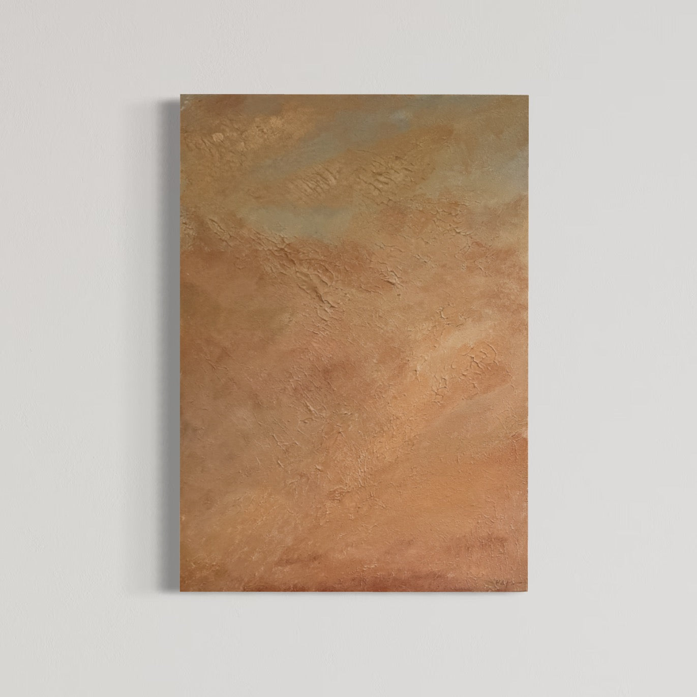 cuadro abstracto "sunset"